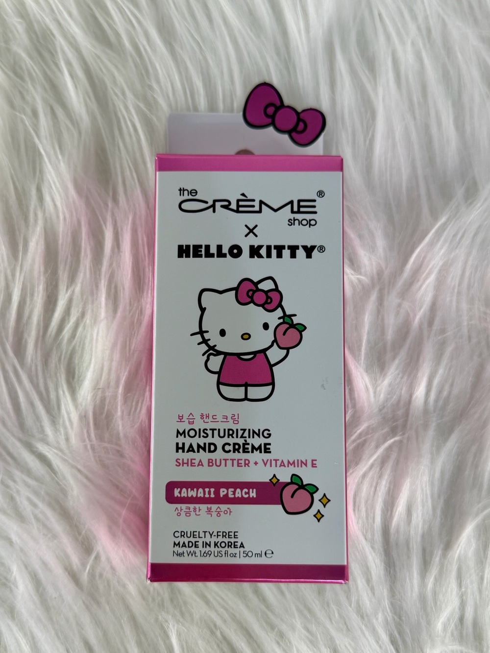 *NEW* The Crème Shop x Hello Kitty Moisturizing Hand Crème | Kawaii Peach